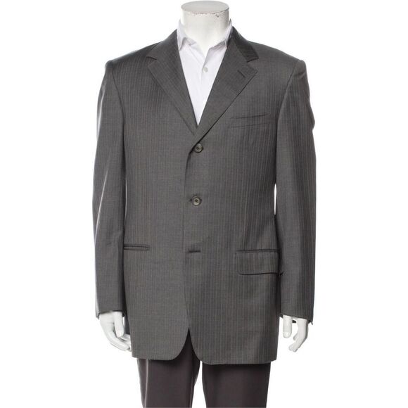 ✨GIANNI VERSACE TESSUTI COLLECTION OVERSIZED SZ 54 BLAZER✨ - Picture 7 of 9